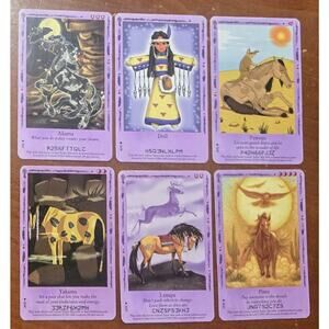Bella Sara Game Trading Cards Lot Of 6 Native Lights Horses Collection